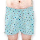 SALE! Basic - Boxershorts 2er-Pack (hellblau/gestreift)  (Auslaufmodell)