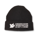 Solidarity Beanie “Undercover Investigation is Not...